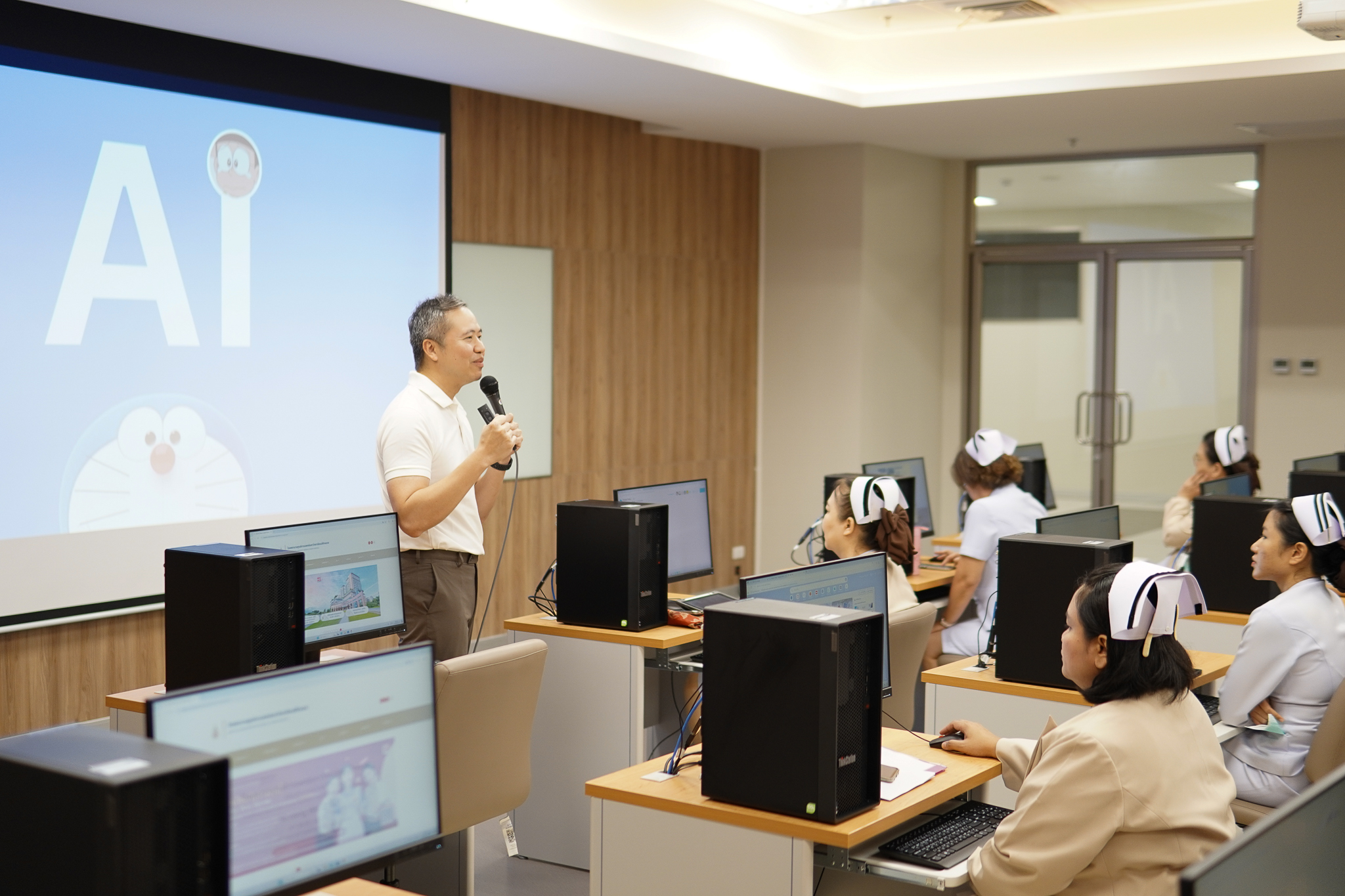 AI in Action เสริมศักยภาพบุคลากรโรงพยาบาลยุคดิจิทัล-สำหรับหัวหน้างาน